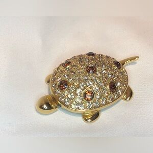 RARE Estee Lauder Twinkling Turtle Solid Perfume Compact 2007